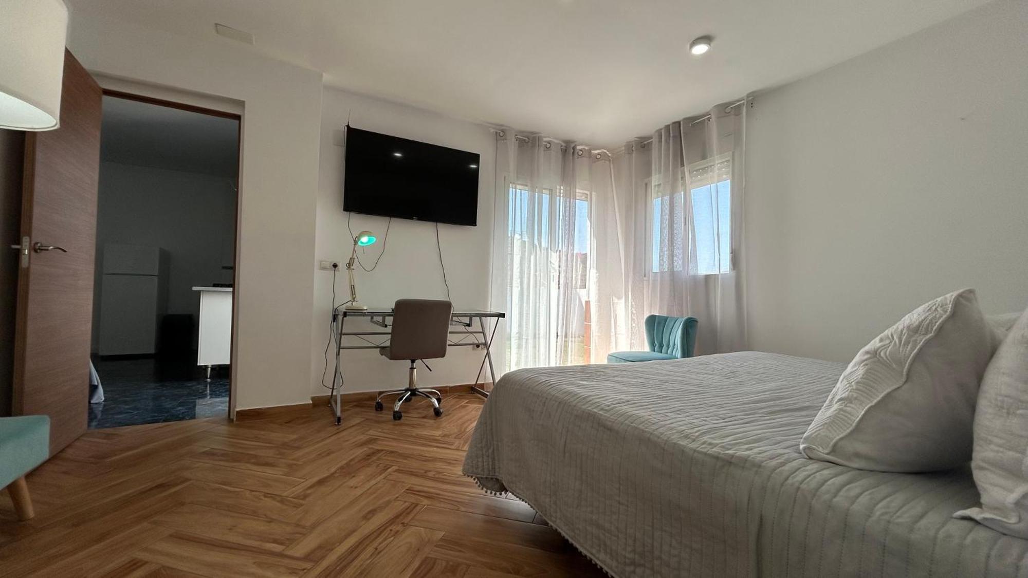 Piso Con Gran Terraza En Malaga Arenas Apartamento Exterior foto